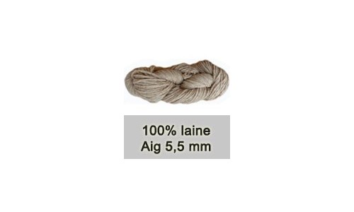 LAINE NATURELLE DI LUCE 5,5 MM