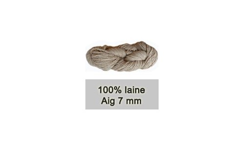 LAINE NATURELLE DI LUCE 7 MM