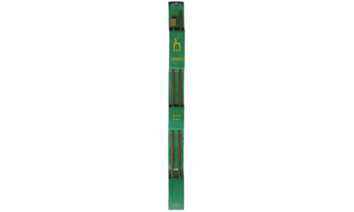 Aiguilles bambou droites 33 cm (conditionn&eacute;es x 2)