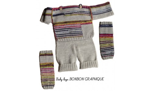 Kit pantalon + jambi&egrave;res BONBON