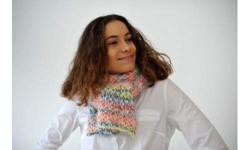 Kit Echarpe Arc en Ciel