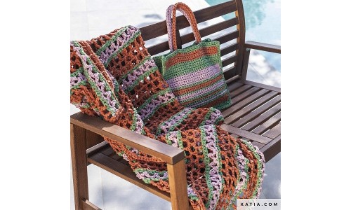 Kit PLAID D'ETE AU CROCHET