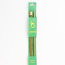 Taille 5 mm aiguilles bambou droites 33 cm PONY