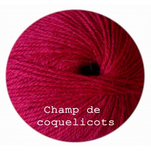 Dolce di Luce 2 fils CHAMP DE COQUELICOTS