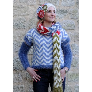 Eskimo kit &eacute;charpe VIAGGIO color&eacute;e de "lulu la guitare" pour Luce