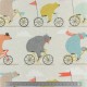 Tissu enduit Fryett's bear bike multic
