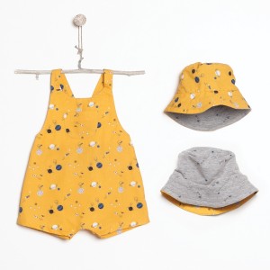 Patron de Salopette courte et chapeau