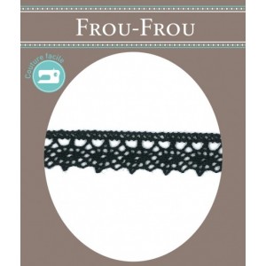 DENTELLE NEIGE au m&egrave;tre