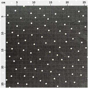 DOUBLE GAZE GRIS POINTS