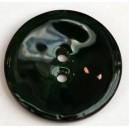 Bouton coco &eacute;maill&eacute; 37 mm Beige