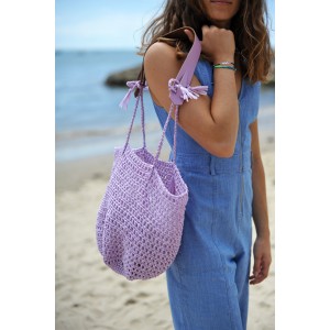 KIT SAC FIAMAUVE en RAFIA d'ADRIAFIL