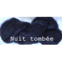 Nuit tomb&eacute; Mohair di Luce teint&eacute;