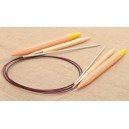 Taille 2 Aiguilles circulaires 40 cm aluminium