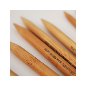Taille 7 Aiguilles bambou doubles pointes