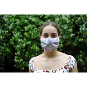 MASQUE LAVABLE en TISSU hors liberty - Elastique