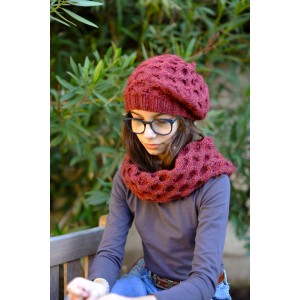 Kit ENFANT et ADULTE SNOOD, BONNET et SLOUCH IRLANDA