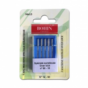  Aiguille machine - sp&eacute;ciale surjeteuse - n&deg;90 BOHIN 