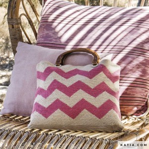 KIT SAC MOTIF CHEVRON en COMETA