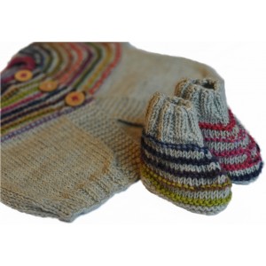 CHAUSSONS/BONNET BONBON