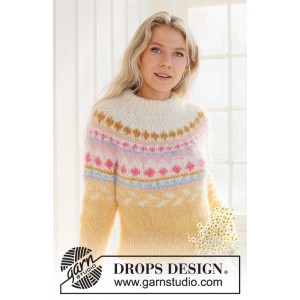 Kit &agrave; tricoter Lemon Meringue Sweater