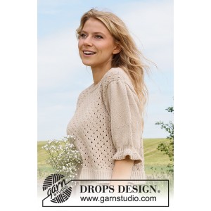 Kit &agrave; tricoter Charm Valley Top-Safran