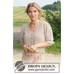 Kit &agrave; tricoter Charm Valley Cardigan-Safran