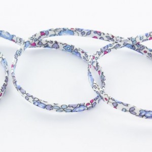 LACET LIBERTY BLEU au m&egrave;tre