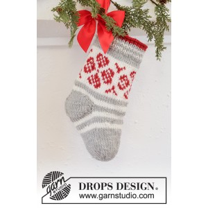 Kit &agrave; Tricoter Christmas Flower Stocking