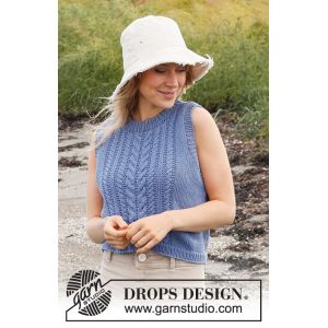 Kit &agrave; tricoter Swept Away Top- Cotton Light