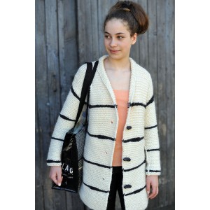 Kit 8 mm merino wool Veste FILO