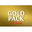 Pack GOLD(un an)