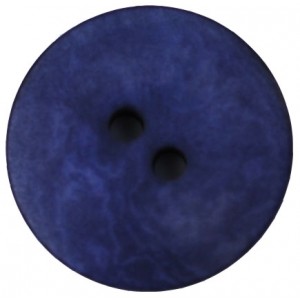 Bouton rond diam&egrave;tre 20 mm &eacute;paisseur 4 mm coloris indigo