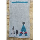 Kit 8 mm merino wool Plaid TIPI