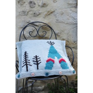 Kit 8 mm merino wool Coussin TIPI
