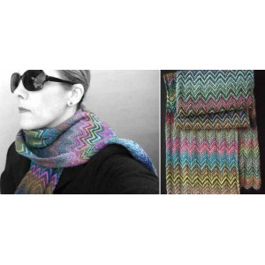 Kit &eacute;charpe Zick Zack Mille Colori Baby