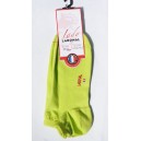 Mini socquettes vert pomme Sans couture