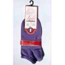 Mini socquettes violet Sans couture