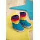 Chaussons sympas à tricoter enfants 30 modèles