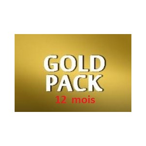 Pack GOLD (un an)