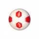 Bouton FOOT 12 mm Rouge
